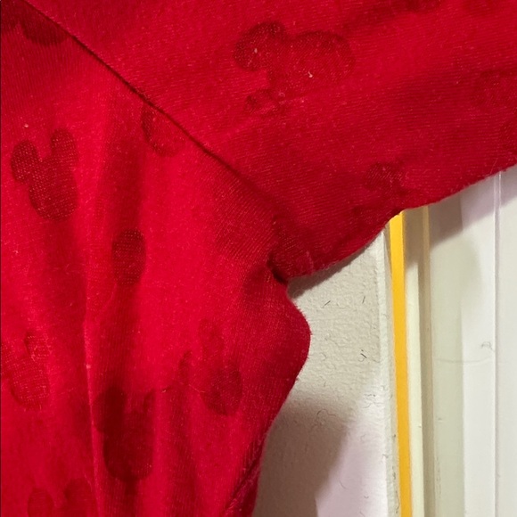 Disney Red Long Sleeve Shirt with Mickey Mouse Design - Picture 5 of 5